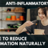 Anti-Inflammatory Diet