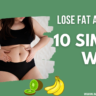 10 Simple Ways to Lose Fat at Home