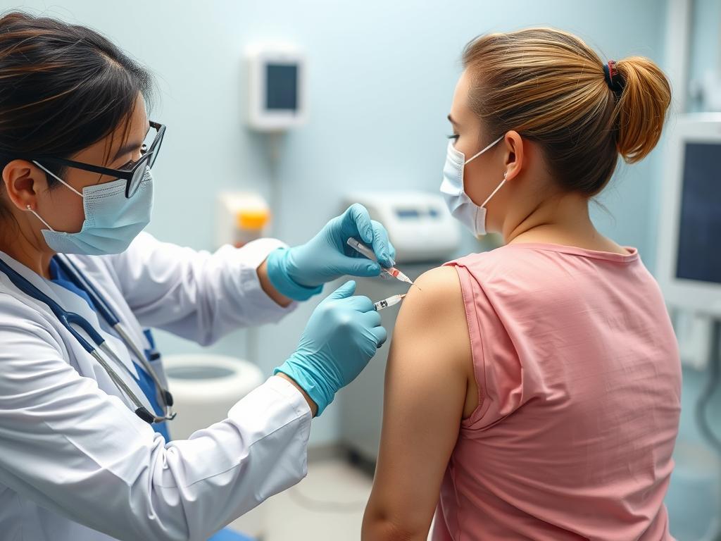 Person receiving a vaccination - comprehensive health guide to preventive care Person receiving a vaccination - comprehensive health guide to preventive care